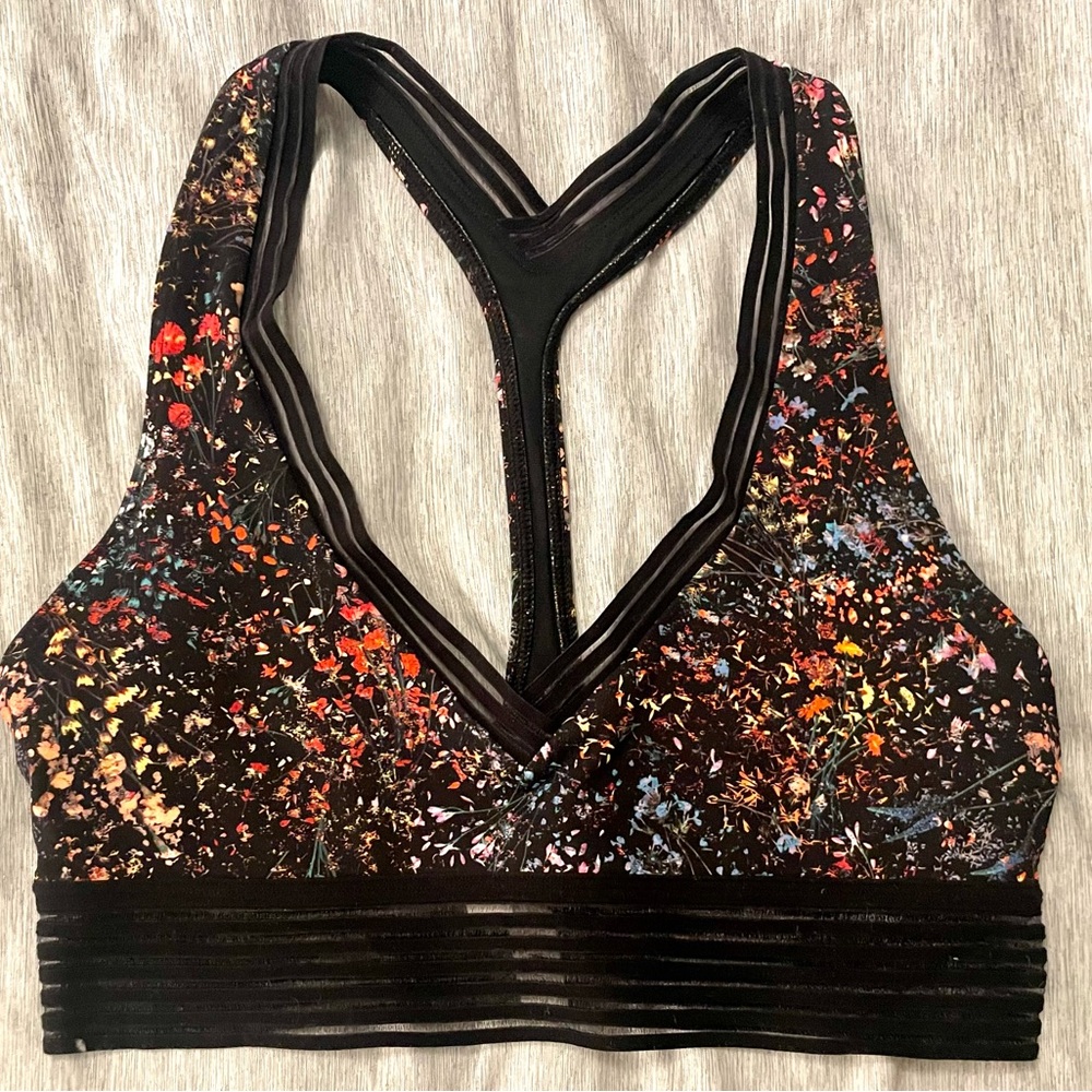 Lulu Lemon printed sport bra